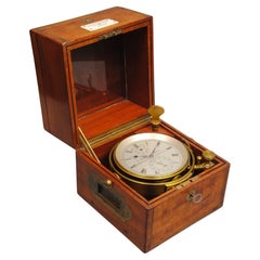 A Fine Marine Chronometer by Haswell And Sons NO. 2923 With Interesting History