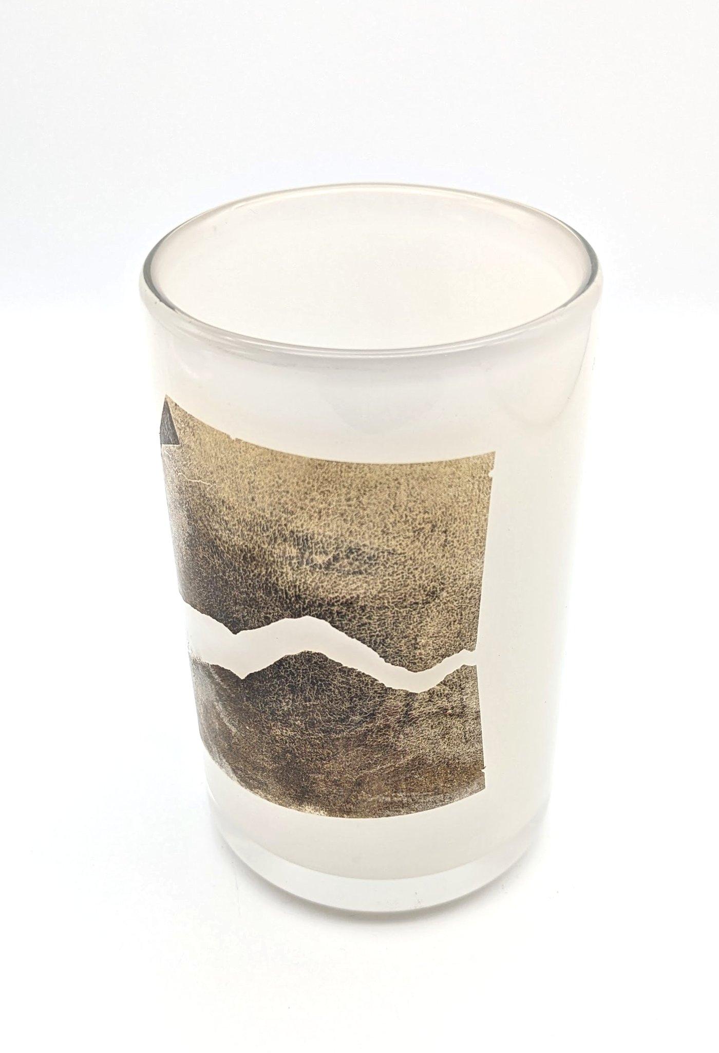 Moderno Un raffinato vaso in vetro dello studio Mieke Groot del 1982 in vendita