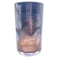 A fine Mieke Groot studio glass vase from 1983