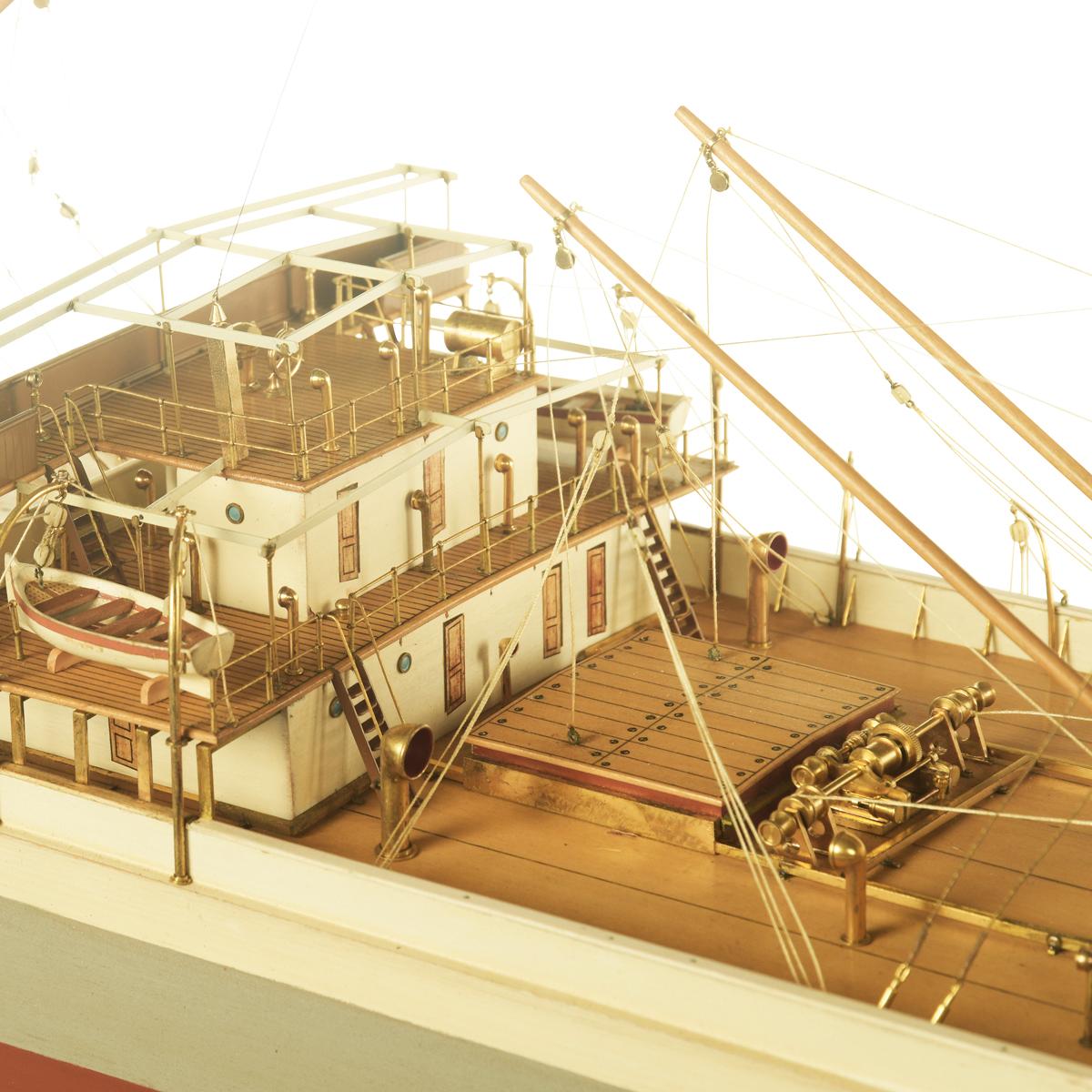 Fine Owner’s Model of the Freighter S.S. Forthbridge 6