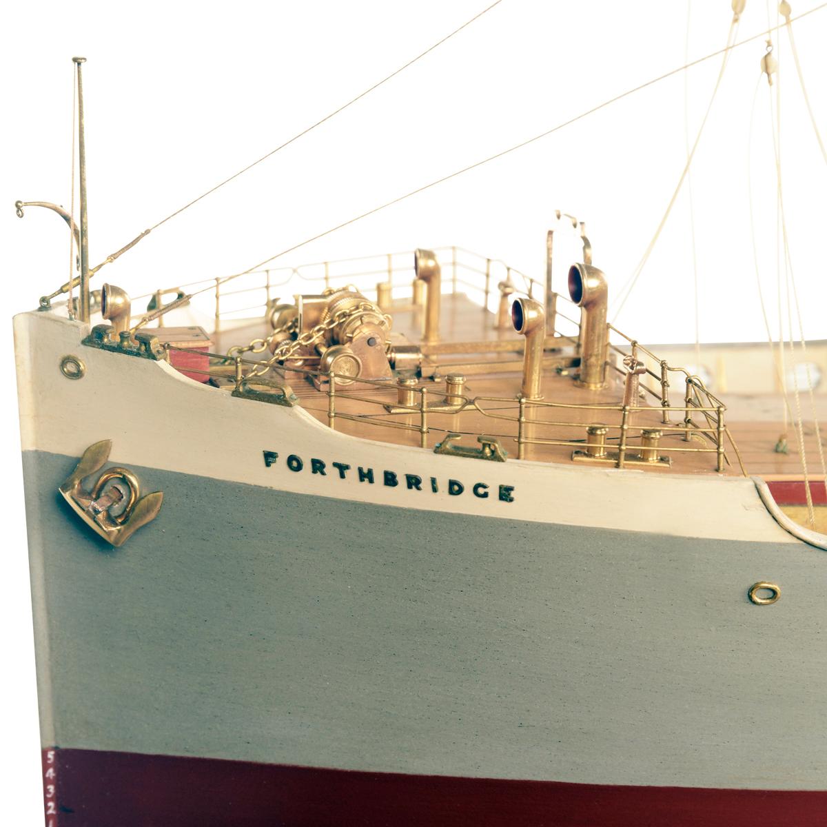 Fine Owner’s Model of the Freighter S.S. Forthbridge 7