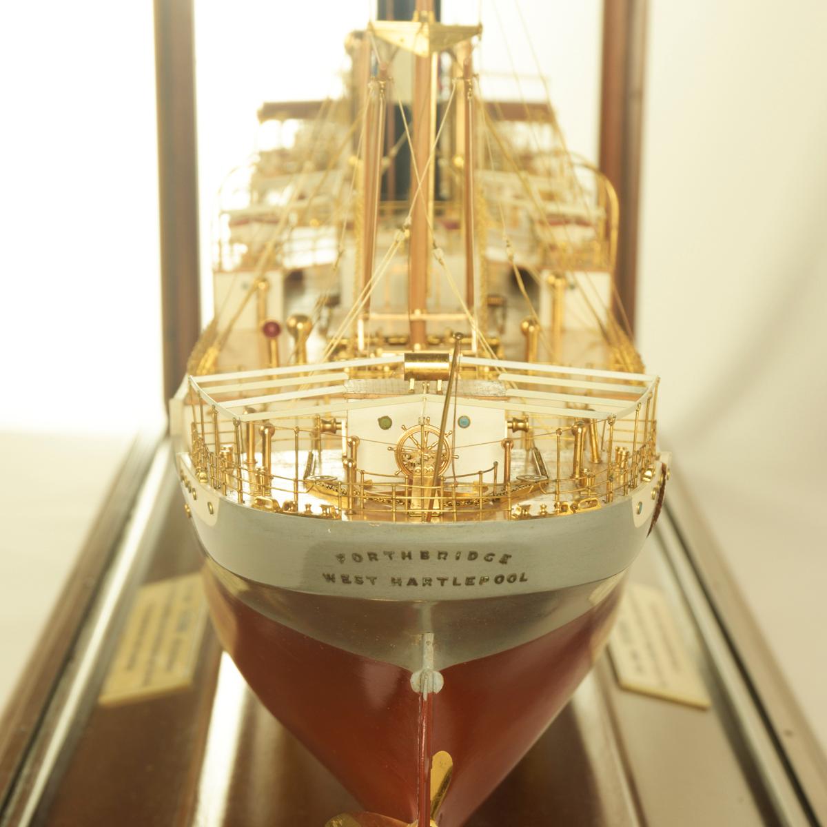 Fine Owner’s Model of the Freighter S.S. Forthbridge 13