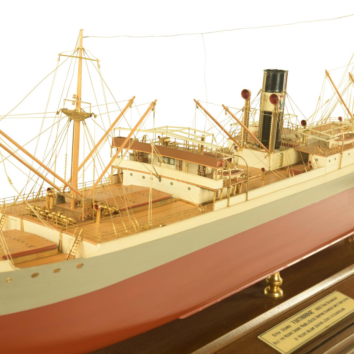 Fine Owner’s Model of the Freighter S.S. Forthbridge 14