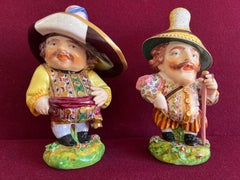 Fine Pair of Bloor Derby ‘Mansion House’ Dwarfs C.1825