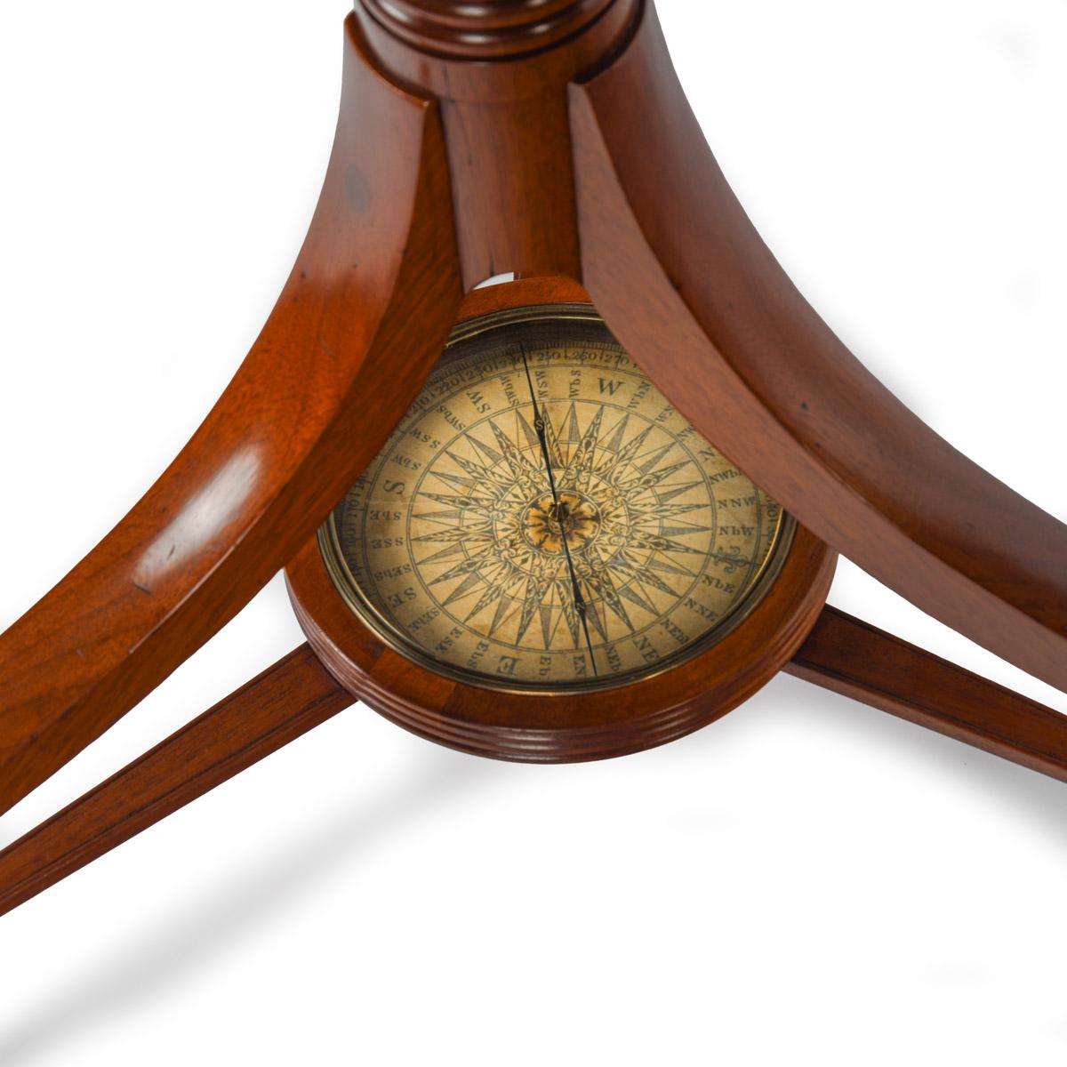 A Fine Pair of Cary Globes, Retailed by Kirk and Mercein of New York c.1816-1820 For Sale 6