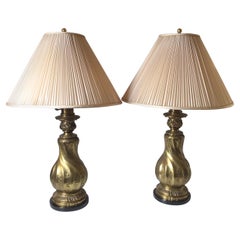 Fine Pair of French Gagneau Lamps