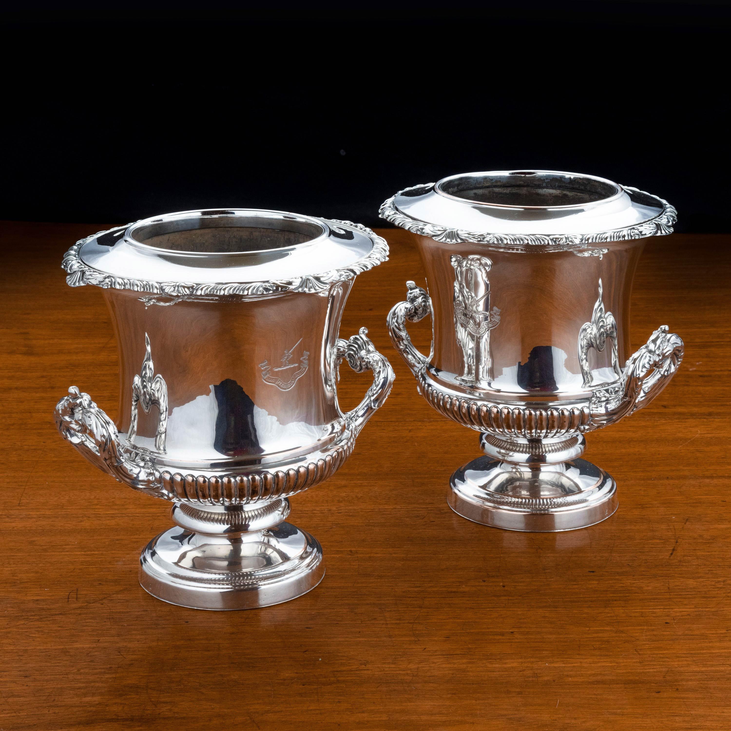 Fine Pair of Late 19th Century Champagne or Wine Coolers 2