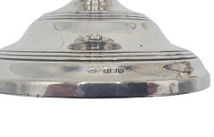 Fine Pair of Mid 20th Century Sterling Silver Candlesticks