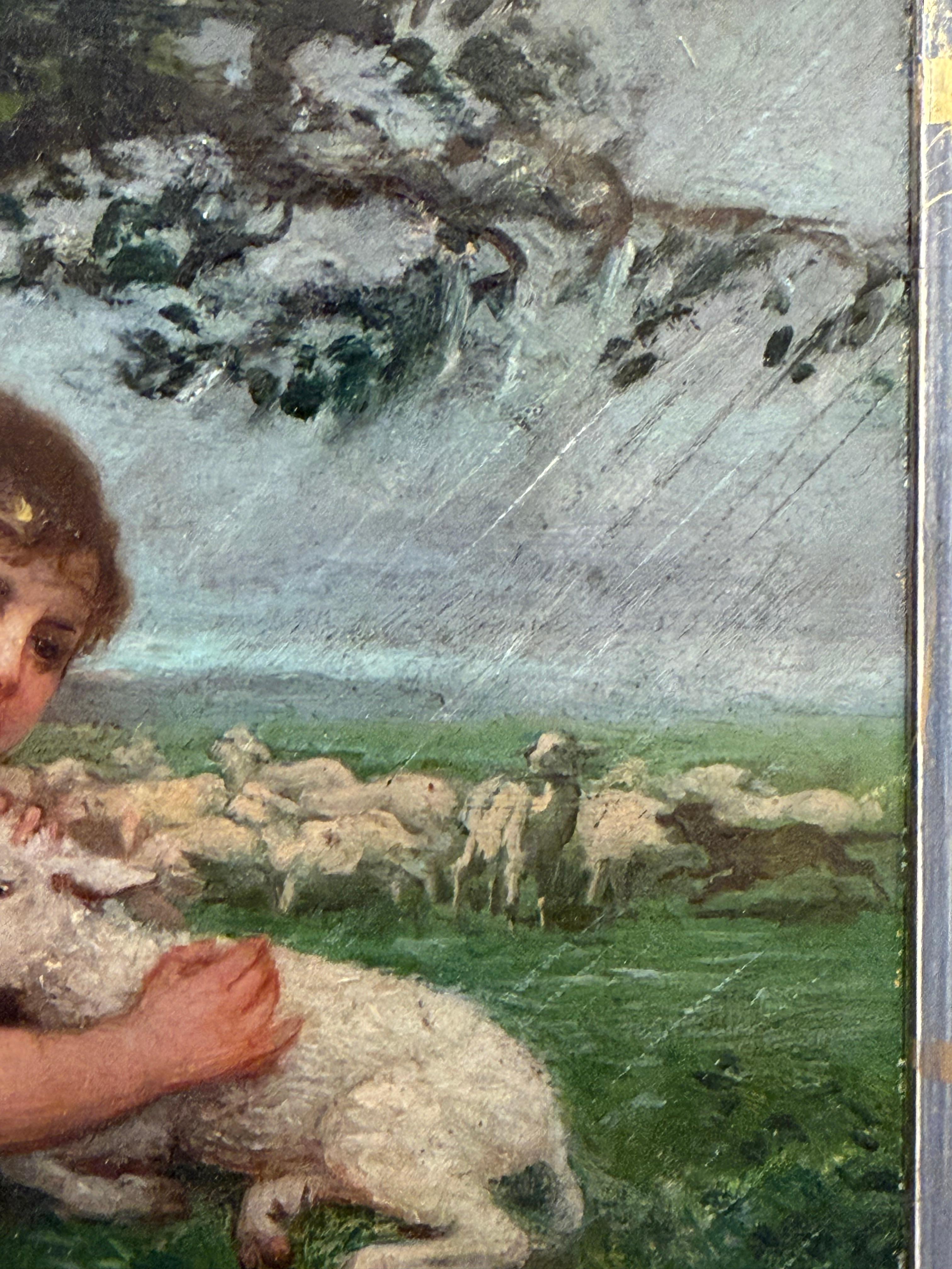 A Fine Pair of Victorian Genre Paintings by Escudier en venta 5