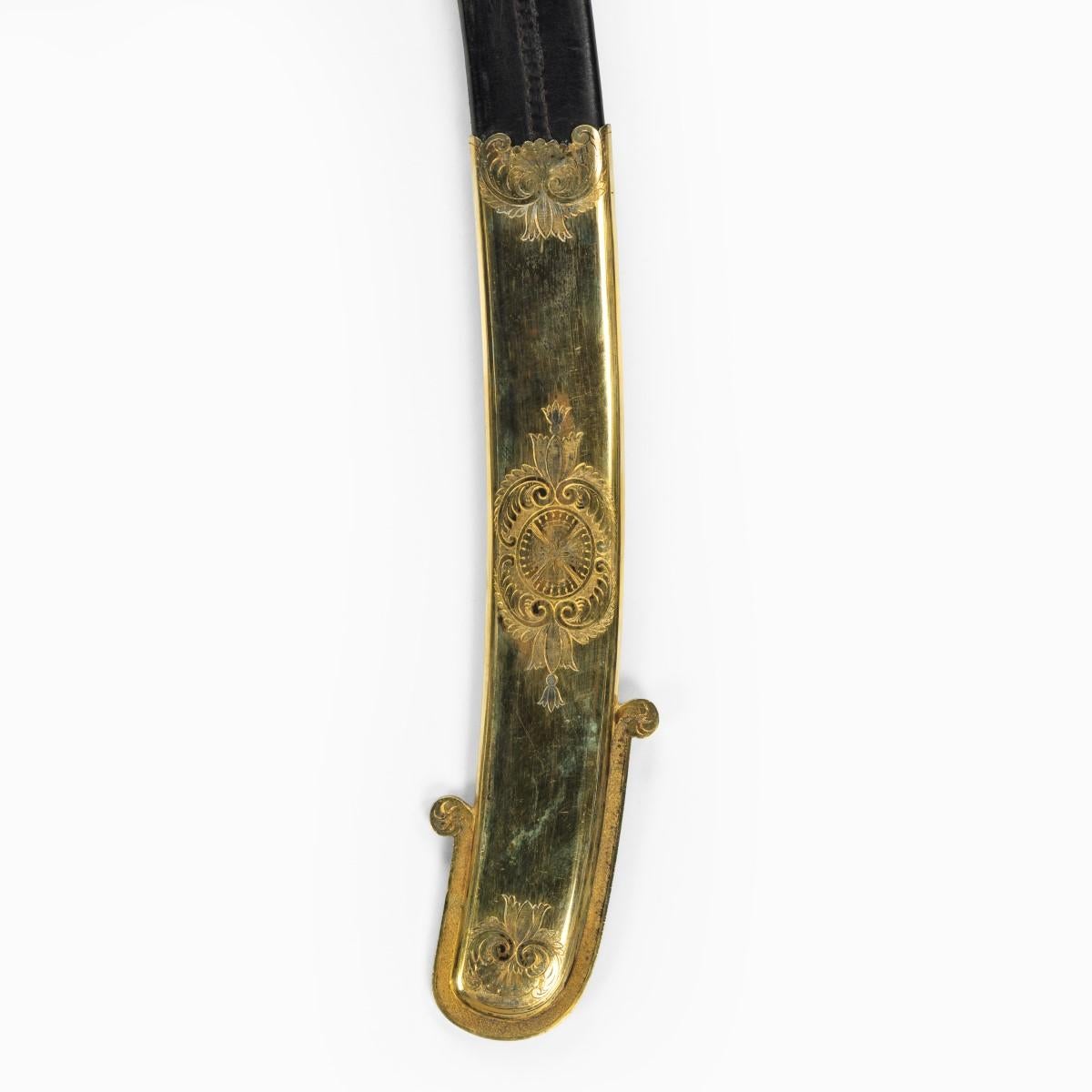 Fine Presentation Sword Given to Lieutenant Charles Peake For Sale 8