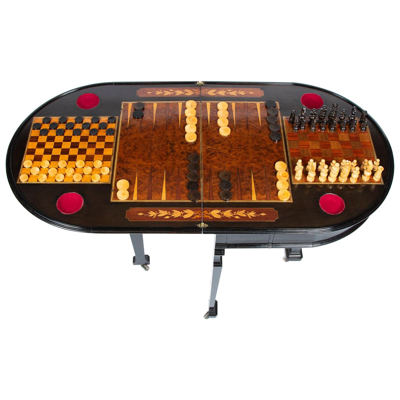 Important Games Table 'Cubo' by Renato Meneghetti, Italy, circa 1976 at