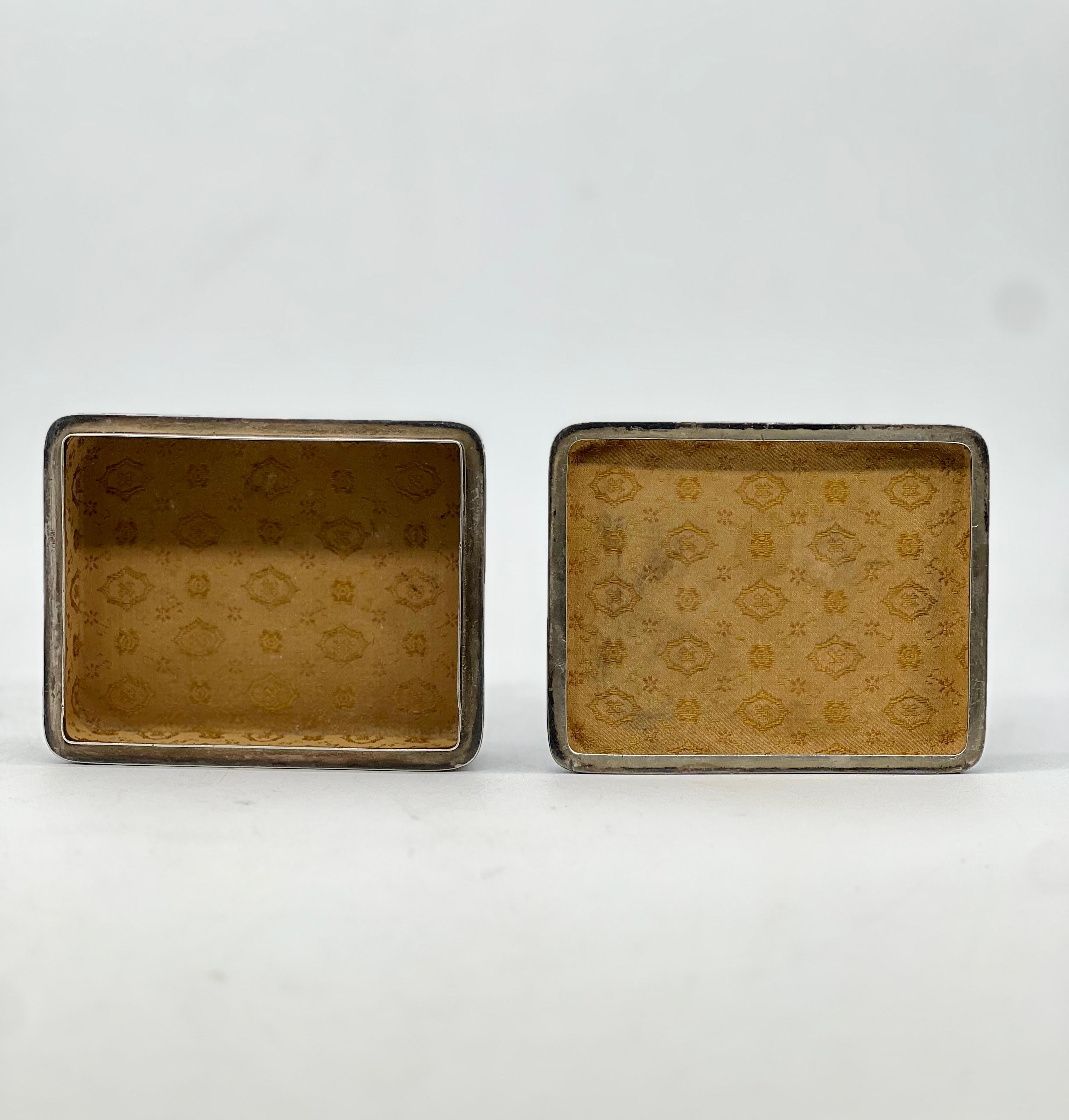 Scatola di smalto cloisonne giapponese di alta qualità in stile Sosuke, attribuita ad Ando. in vendita 7