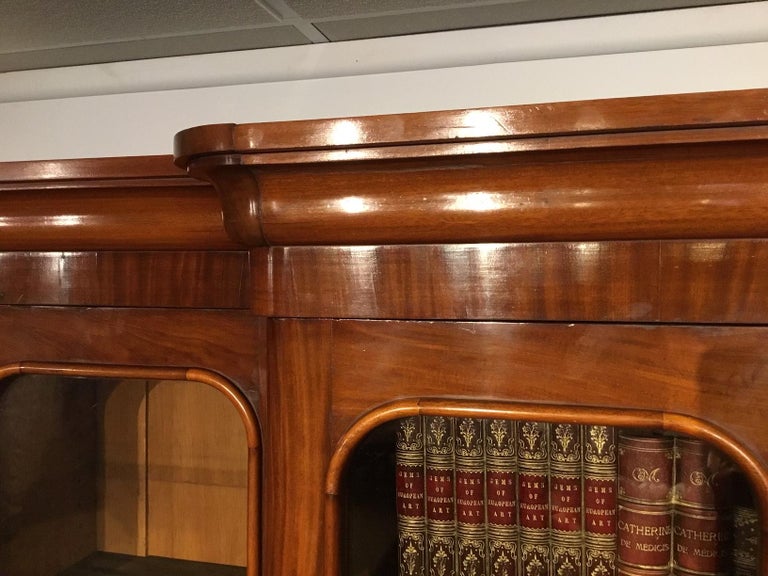 Fine Quality Mahogany Victorian Period Four Door Breakfront