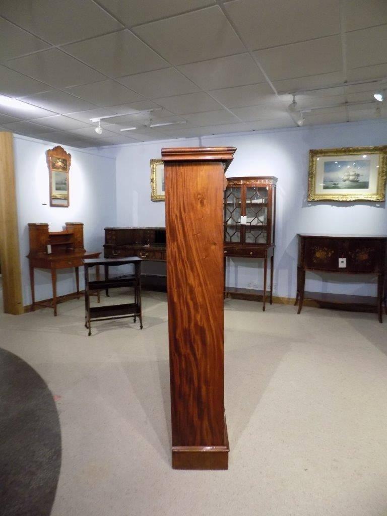 Fine Quality Mahogany Victorian Period Open Bookcase by Maple & Co. 2