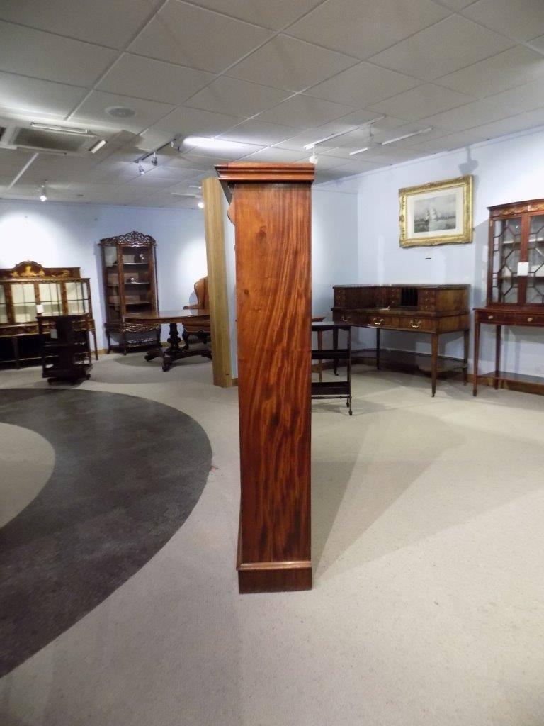 Fine Quality Mahogany Victorian Period Open Bookcase by Maple & Co. 3