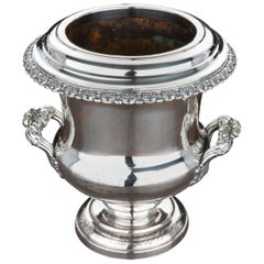 Fine Quality Mid-18th Century Sheffield Plated Champagne Cooler