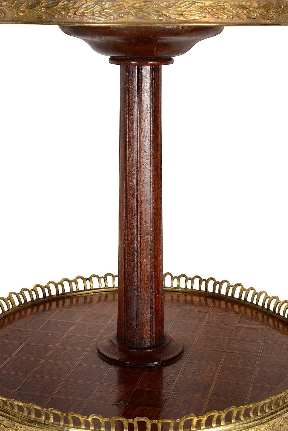 Mahogany Fine Quality Pair of Two Tier Etegeres, After Donald Ross, circa 1860 For Sale