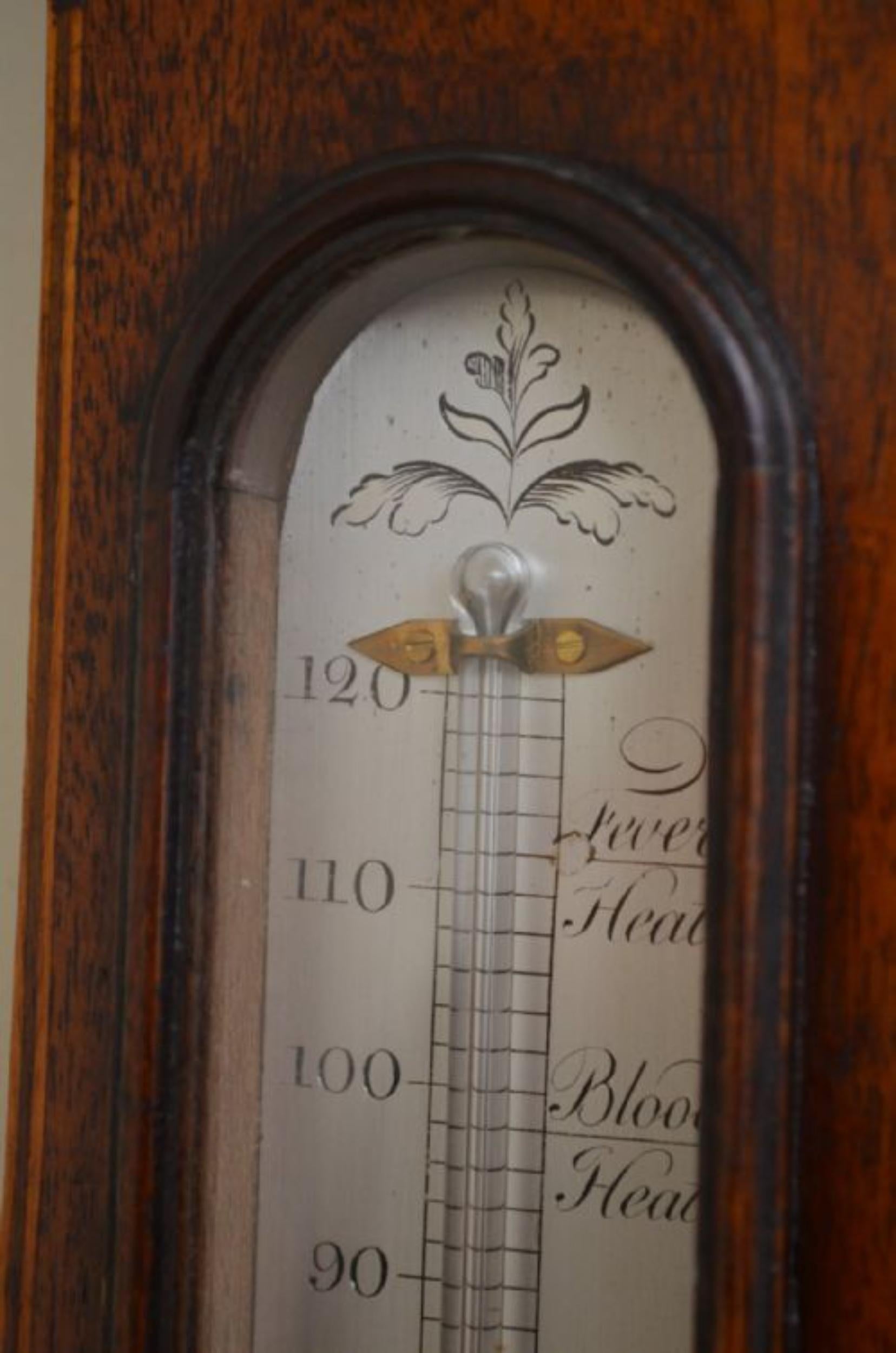 Regency-Rad-Barometer von hoher Qualität, A. Gatty im Angebot 3