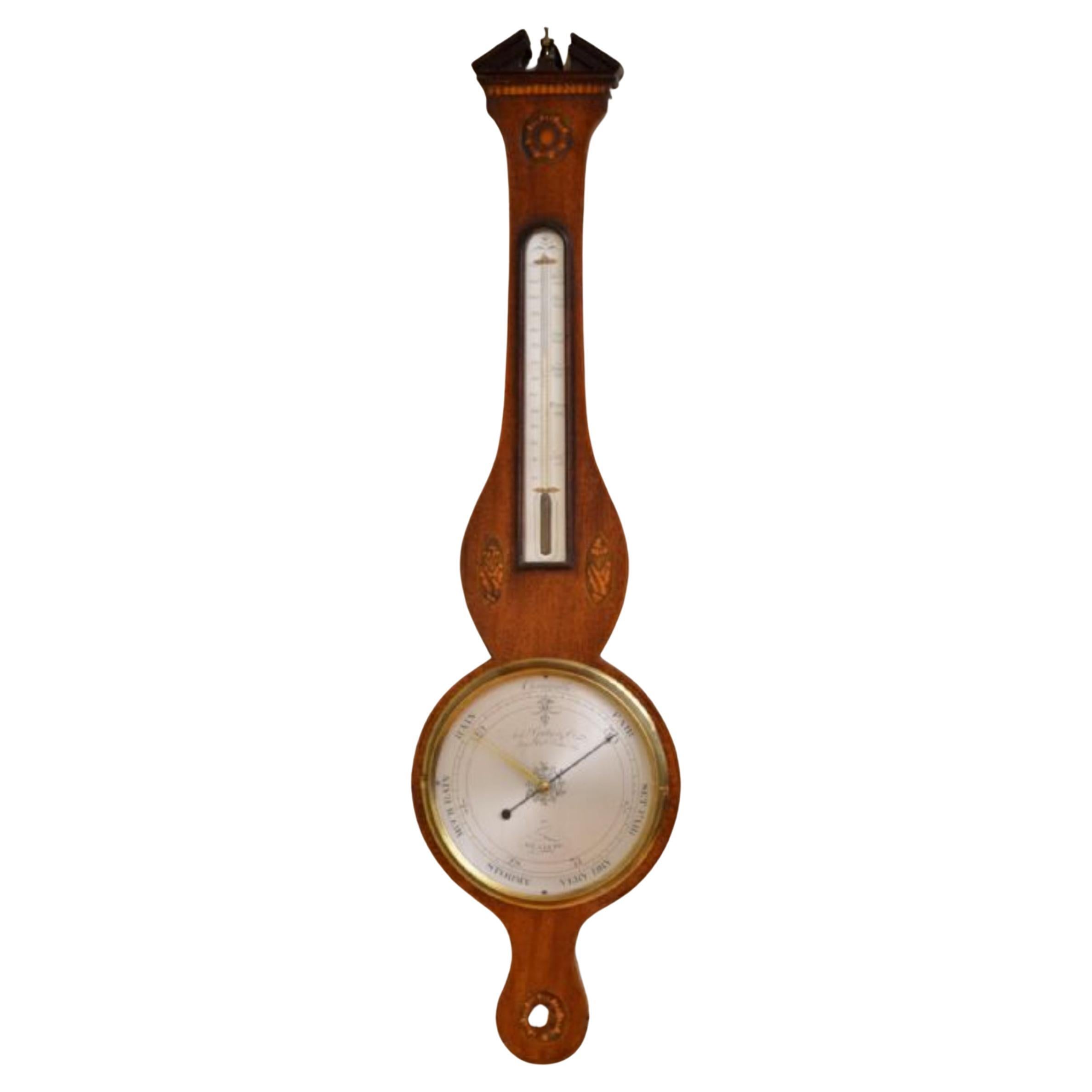 Regency-Rad-Barometer von hoher Qualität, A. Gatty im Angebot