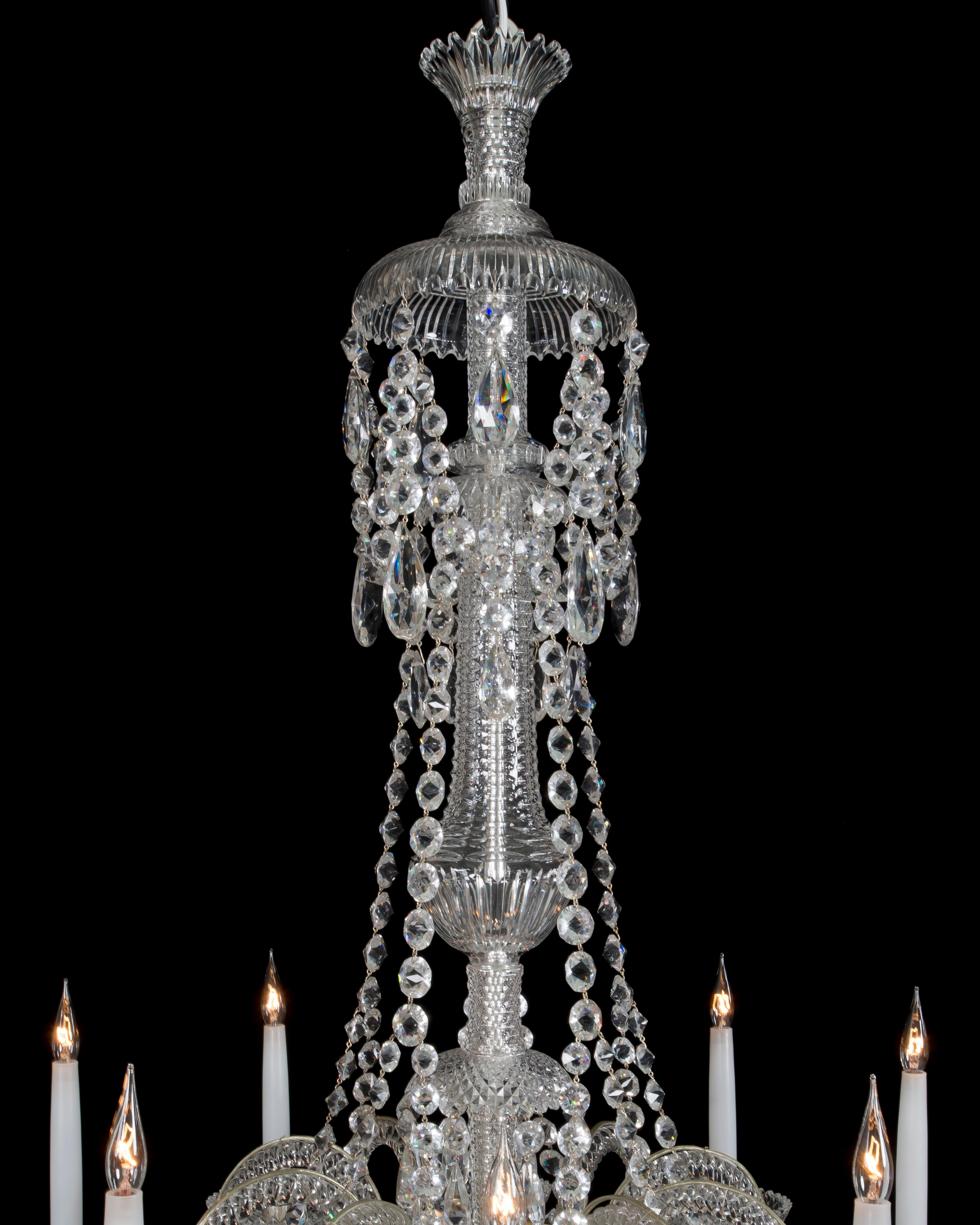victorian glass chandelier