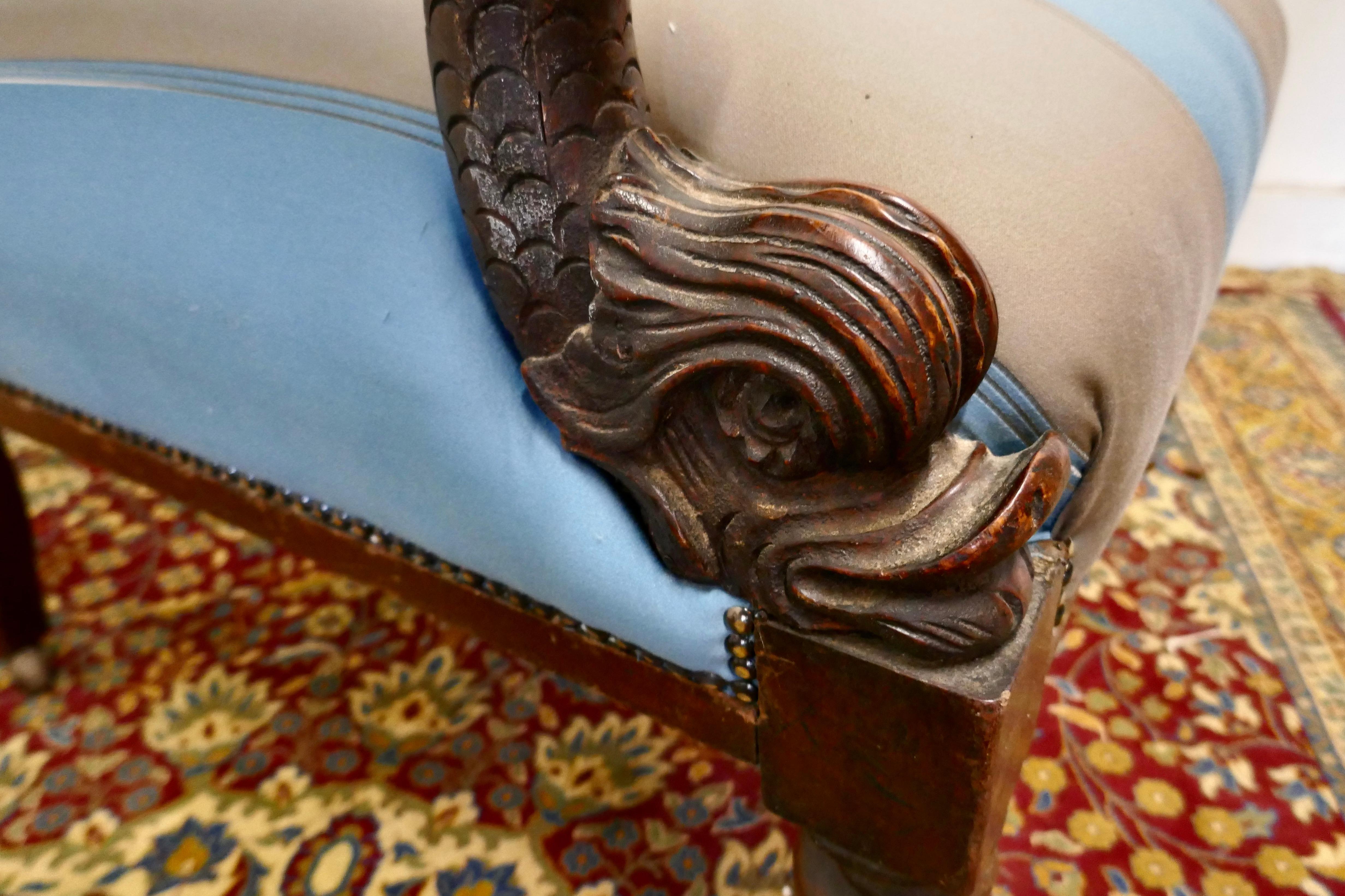 19th Century Fine Quality William IV Mahogany Arm Chair