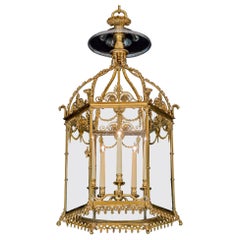 A Fine Regency Lantern Attributed To William Collins