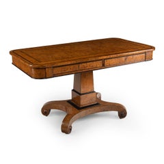 Eine feine Regency-Zeit pollard Eiche Bibliothek oder Schreibtisch, schottischen