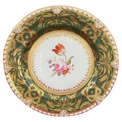 Fine Rockingham Porcelain Dessert Plate C.1826