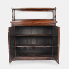 A Fine Rosewood Inverted Breakfront Chiffonier in the Manner of Gillows, c.1825