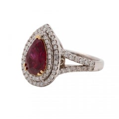 Fine Ruby and Diamond Ring