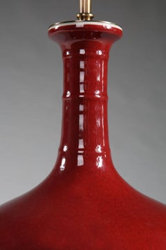 Fine Sang de Boeuf Lamp