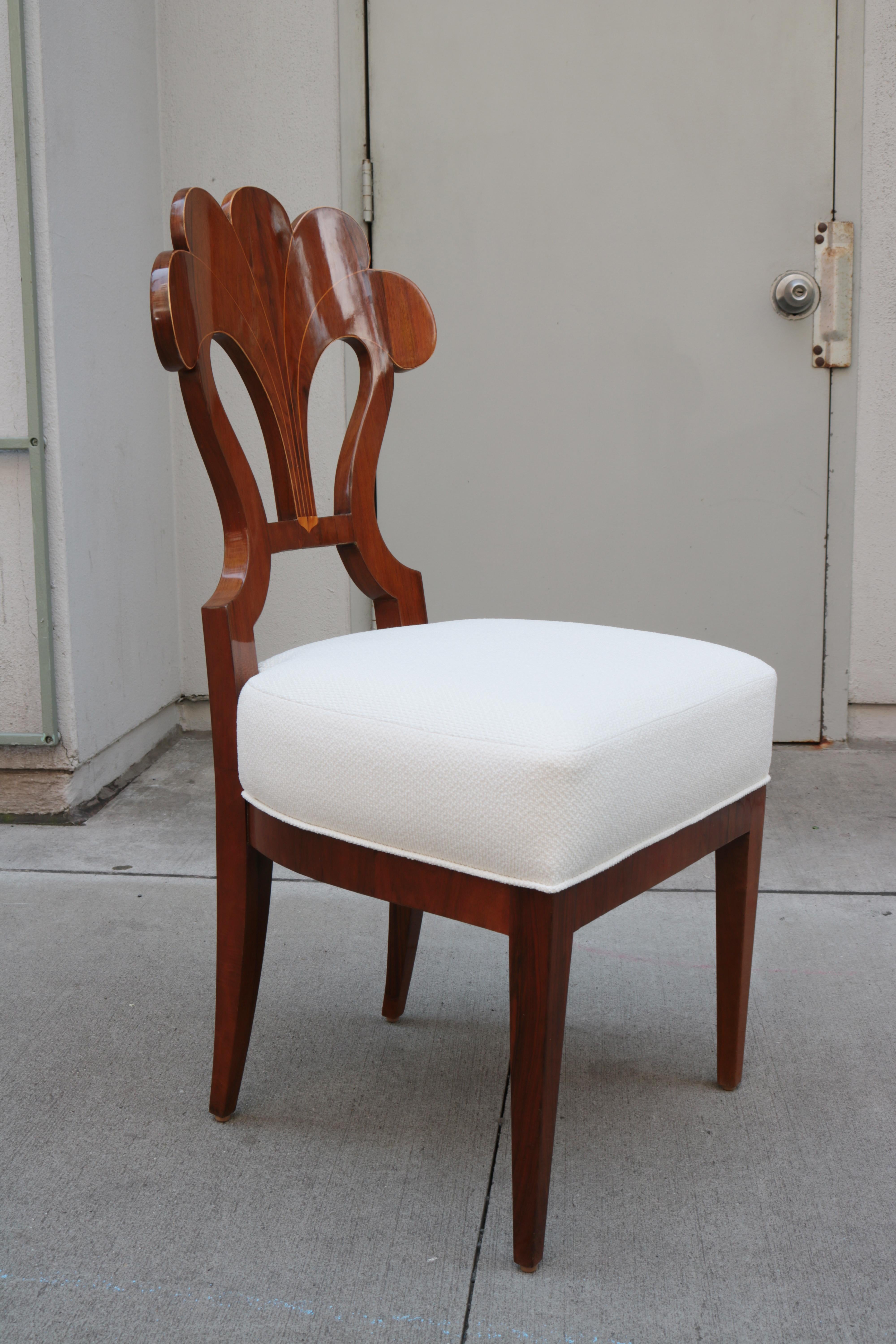 Austrian Fine Single Biedermeier Side Chair