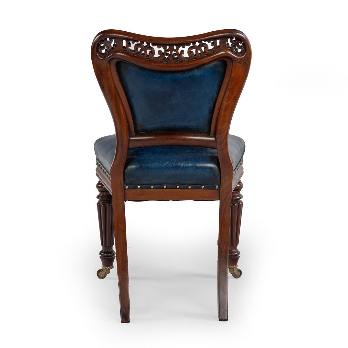 Eine feine Suite von 12 Mahagoni-Esszimmerstühlen von Gillows, um 1825 im Zustand „Gut“ im Angebot in Lymington, Hampshire