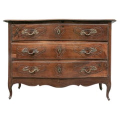 Fine Traditional Antique Serpentine French Country Chest