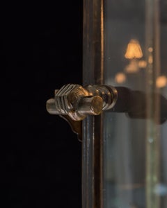 A Fine Victorian Gilt Bronze Hexagonal Hall Lantern