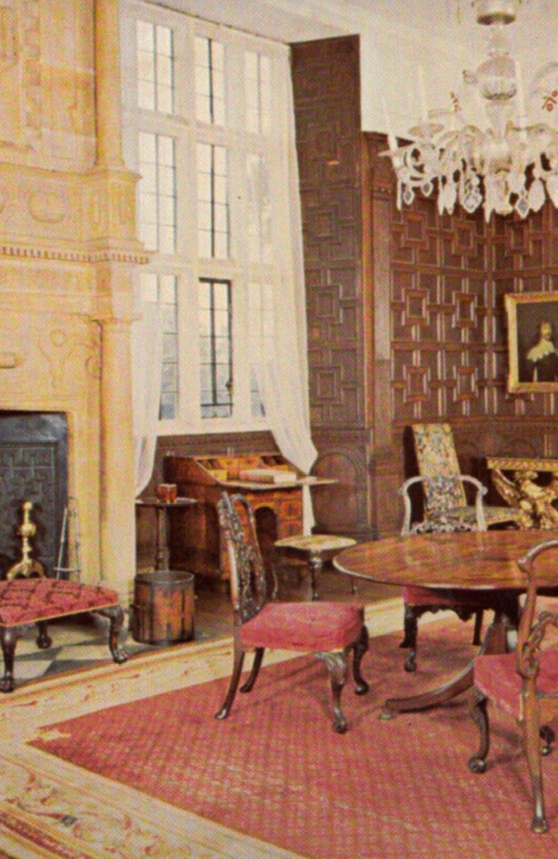 A Fine William And Mary Period Seaweed Marquetry Bureau. 1