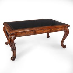 A fine William IV period mahogany writing table used by Gary Oldman as Churchill