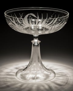 Fineley Engraved Victorian Tazza