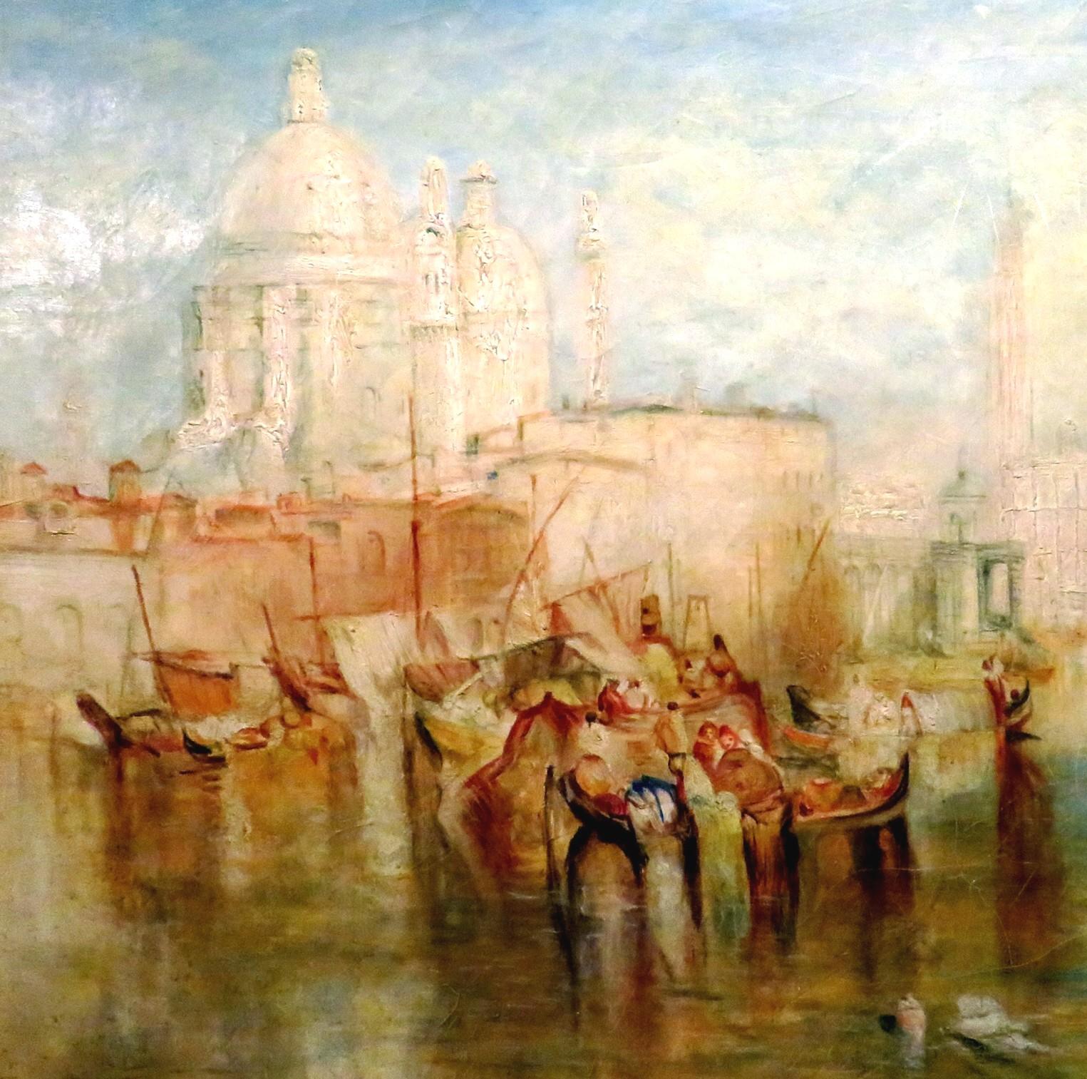 Romantic A Finely Executed Panoramic View of The Grand Canal, After J.M.W Turner