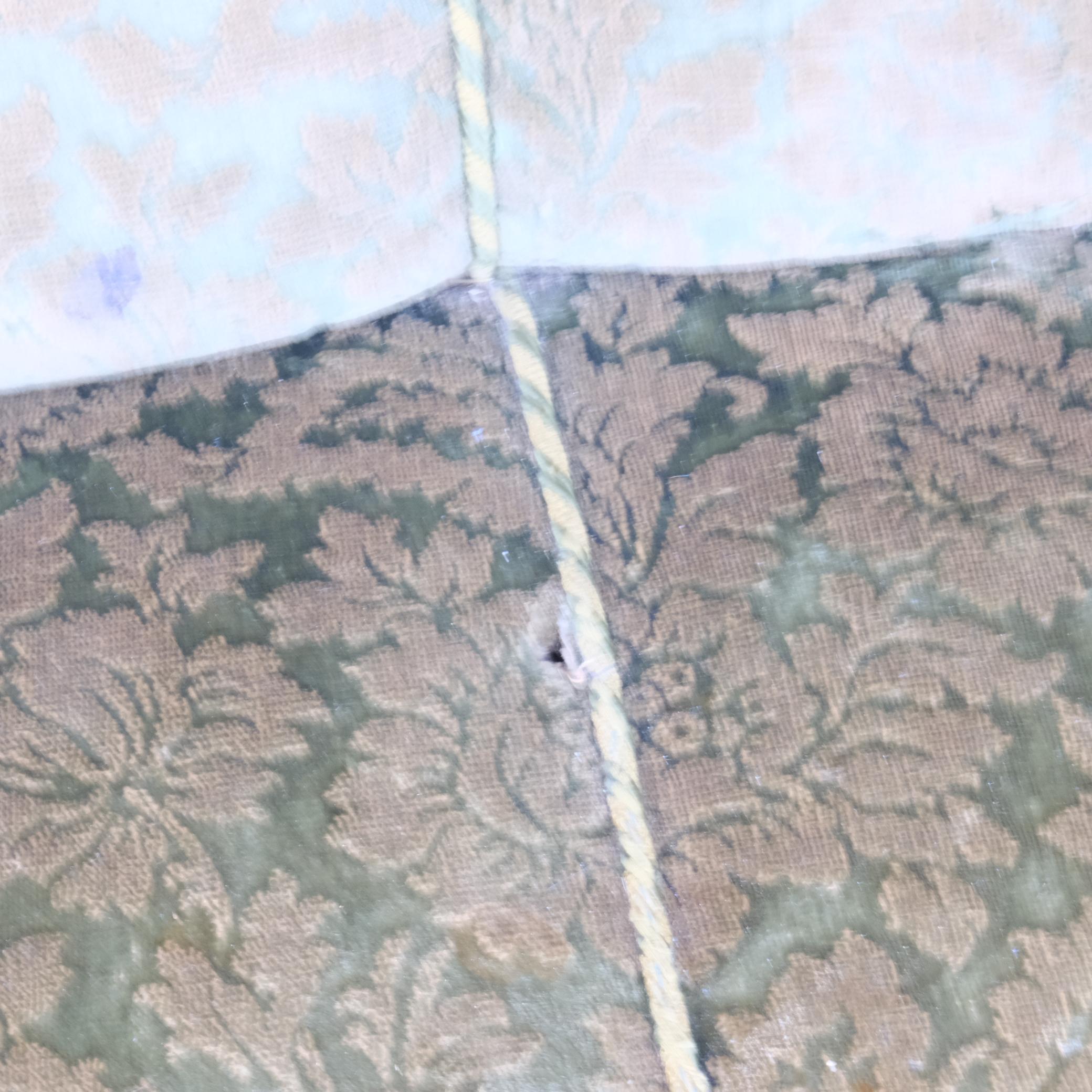 Fabric A Finnish Design Curved Sofa, Attr. Paul Boman Circa 1940s For Sale