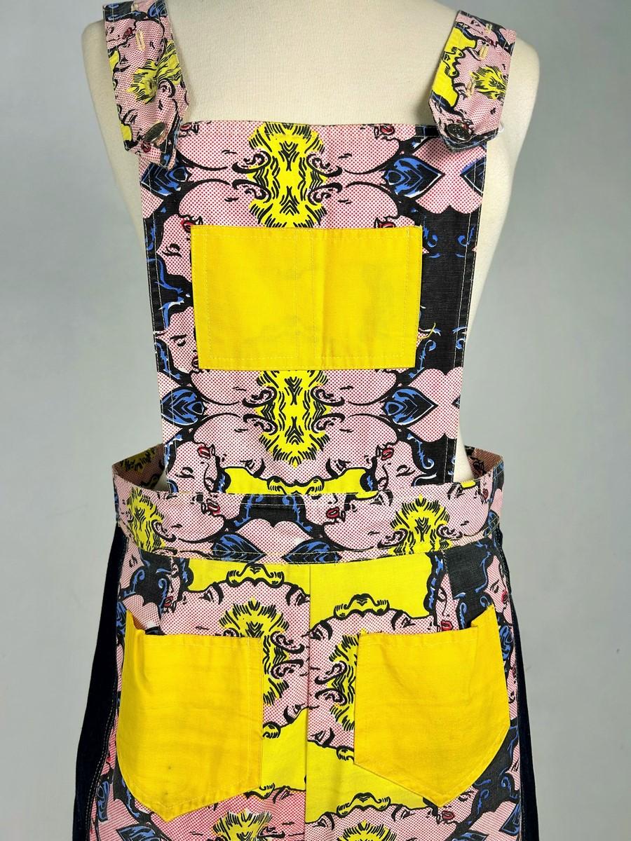 Un mono Fiorucci Pop Art basado en Roy Lichtenstein - Italia Circa 1970 en venta 5