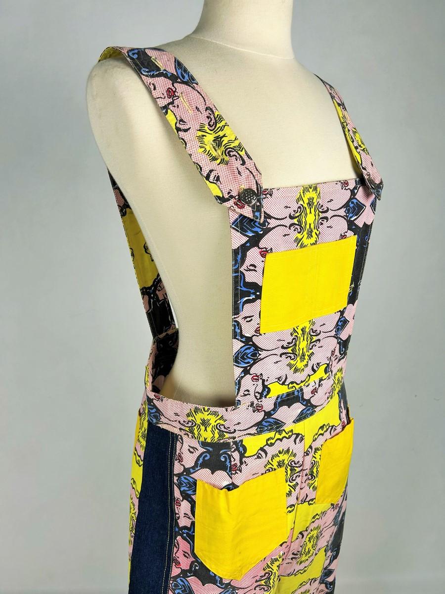 Un mono Fiorucci Pop Art basado en Roy Lichtenstein - Italia Circa 1970 en venta 6