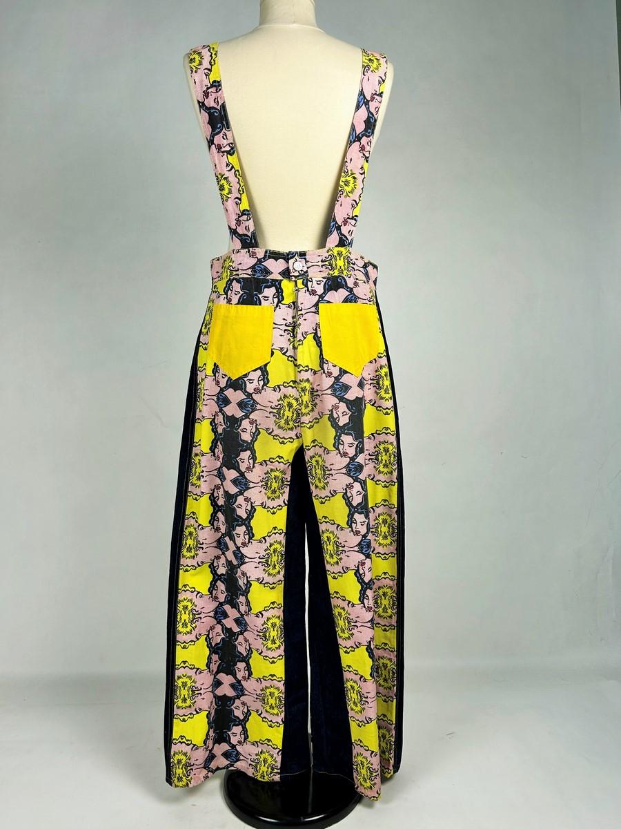 Un mono Fiorucci Pop Art basado en Roy Lichtenstein - Italia Circa 1970 en venta 8