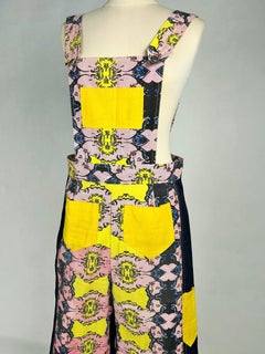 A Fiorucci Pop Art jumpsuit based on Roy Lichtenstein - Italy Circa 1970