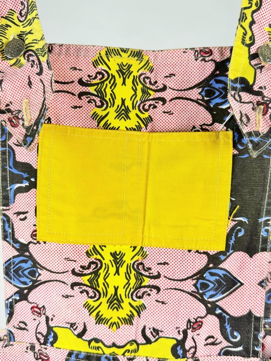 Un mono Fiorucci Pop Art basado en Roy Lichtenstein - Italia Circa 1970 en Bueno estado para la venta en Toulon, FR