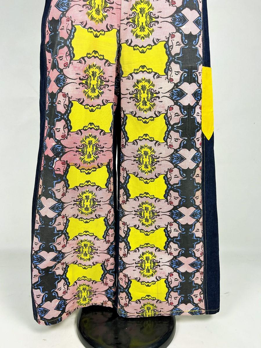 Un mono Fiorucci Pop Art basado en Roy Lichtenstein - Italia Circa 1970 en venta 4