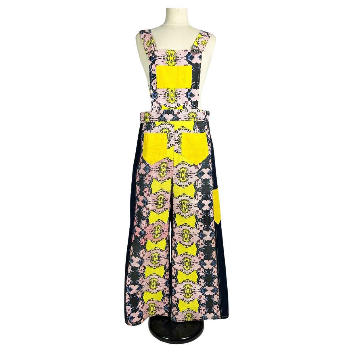 Un mono Fiorucci Pop Art basado en Roy Lichtenstein - Italia Circa 1970 en venta