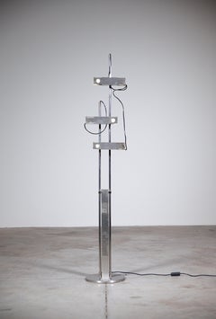 Lámpara de pie " Pez " de Henri Mathieu Francia años 70