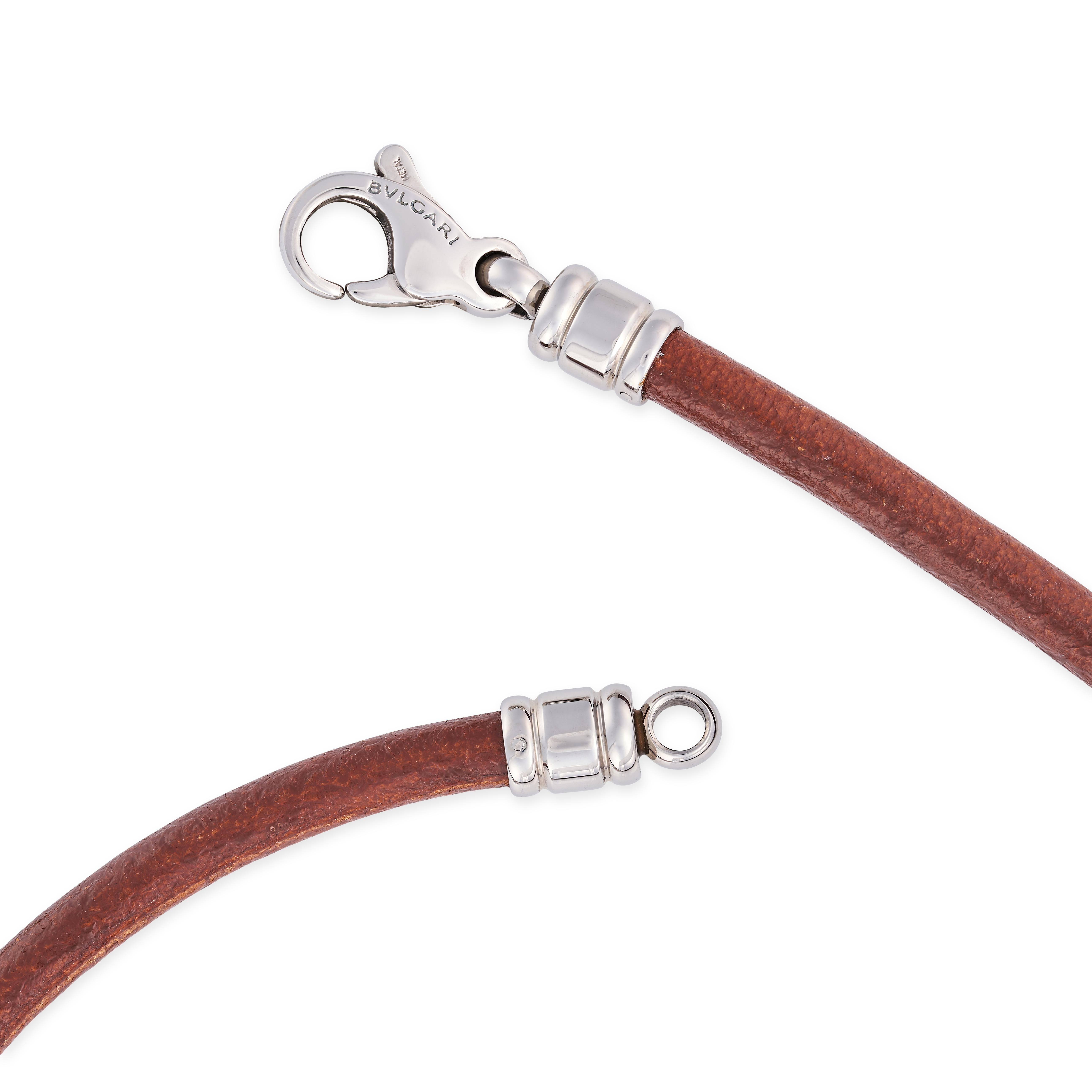 Women's or Men's A fish tondo necklace by Bulgari For Sale