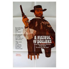 Vintage A Fistful of Dollars, Unframed Poster, 1964